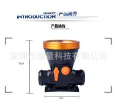 Led light, bright lights, charging headlights, yellow fishing, flashlight, super light, waterproof,