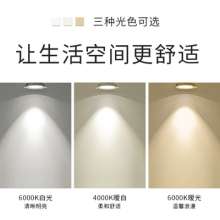 Tube light led home sky lantern aisle embedded 12W living room ceiling modern simple single light