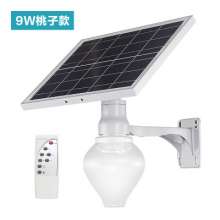 太阳能庭院灯太阳能路灯户外led路灯 壁灯家用照明苹果桃子高杆灯