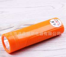 Small lithium battery glare LED flashlight purple light counterfeit lamp hand-held outdoor portable