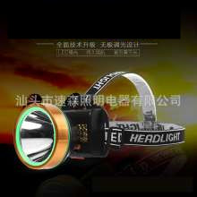 Strong headlight 48W high power outdoor fishing head wearing large capacity lithium battery LED rech