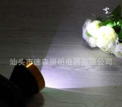 Strong headlight 48W high power outdoor fishing head wearing large capacity lithium battery LED rech