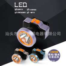 Strong head light 15W high power lithium battery LED charging outdoor night fishing head wearing sea