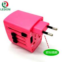 Universal country travel conversion plug multi-function plug Porous plug adapter USB conversion plug travel plug