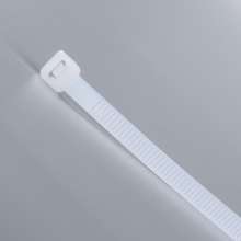 White self-locking nylon cable ties 4*200mm fixed buckle harness bundled plastic bundled with wire