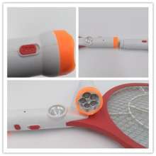 Manufacturer charging mosquito swatter with flashlight style electric mosquito swatter 013B