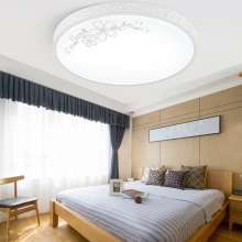 Led bedroom study room restaurant wrought iron modern minimalist atmosphere round ceiling lamp wholesale Zhongshan 1131