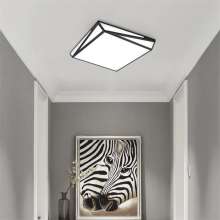 Home lighting living room ceiling lamp rectangular modern minimalist decoration master bedroom lamp geometry art factory wholesale 871
