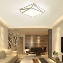Home lighting living room ceiling lamp rectangular modern minimalist decoration master bedroom lamp geometry art factory wholesale 871