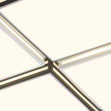 Modern minimalist ceiling lamp led bedroom lamp Acrylic square living room bedroom study ceiling lamp 869