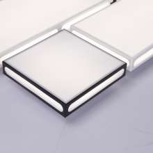 Modern minimalist ceiling lamp led bedroom lamp Acrylic square living room bedroom study ceiling lamp 868