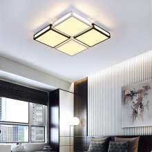 Modern minimalist ceiling lamp led bedroom lamp Acrylic square living room bedroom study ceiling lamp 868