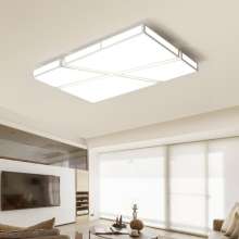 Modern minimalist flat LED ceiling lamp Square acrylic living room bedroom ceiling lamp Restaurant lighting wholesale 873