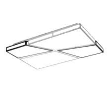 Modern minimalist flat LED ceiling lamp Square acrylic living room bedroom ceiling lamp Restaurant lighting wholesale 873