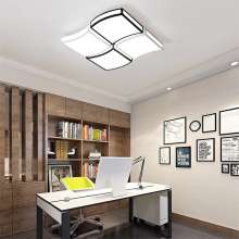 Modern minimalist flat LED ceiling lamp Square acrylic living room bedroom ceiling lamp Restaurant lighting wholesale 873
