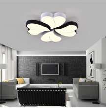 Modern minimalist led ceiling lighting Acrylic heart shaped creative guest ceiling lamp bedroom bedroom study lighting 870