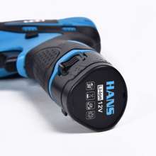 HANS12V charging drill power tool home multi-function screwdriver lithium electric hand drill electric screwdriver correction cone