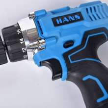 HANS16.8V Cordless Drill Power Tools Home Multifunction Screwdriver Lithium Hand Drill Electric Screwdriver Correction Cone