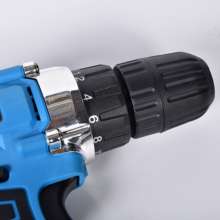 HANS16.8V Cordless Drill Power Tools Home Multifunction Screwdriver Lithium Hand Drill Electric Screwdriver Correction Cone
