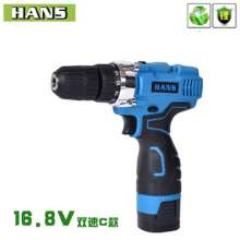 HANS16.8V Cordless Drill Power Tools Home Multifunction Screwdriver Lithium Hand Drill Electric Screwdriver Correction Cone