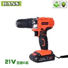HANS 21V charging drill power tool home multi-function screwdriver lithium electric hand drill electric screwdriver correction cone
