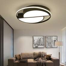 led吸顶灯 简约现代卧室客厅灯 亚克力餐厅灯具圆形吸顶灯