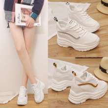 Women's shoes 2019 spring and summer new comprehensive breathable casual white shoes Korean version of the wild thick cool summer sports shoes (shoes 2)