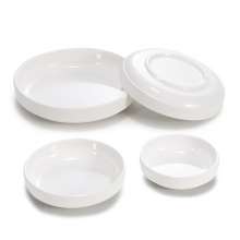 A5 imitation porcelain white flavor dish round dish dips in sauce dish vinegar dish seasoning dish hot pot shop seasoning square