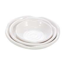 A5 imitation porcelain white flavor dish round dish dips in sauce dish vinegar dish seasoning dish hot pot shop seasoning square