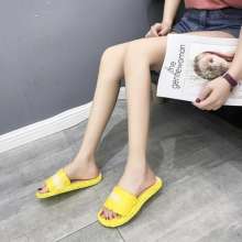 Two pairs of] cabbage slippers women's net infrared wear 2019 summer new waterproof platform color flat with a word drag (shoes 18)