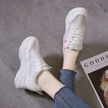 2019 new fashion wild Baotou sandals female summer with thick with shoes pointed women's shoes one word buckle single shoes bk031 k542 (shoes 21)