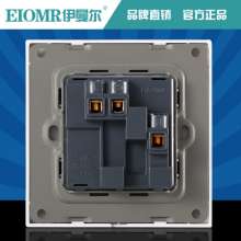 British socket type 86 British square foot square hole switch socket panel 13A British standard socket British standard socket