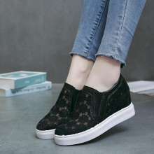 Women's shoes summer 2019 new mesh single shoes women's heightening women's shoes hollow breathable casual shoes women (shoes 23)