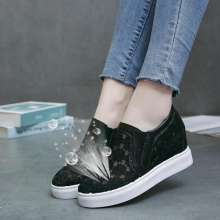 Women's shoes summer 2019 new mesh single shoes women's heightening women's shoes hollow breathable casual shoes women (shoes 23)