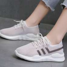 2019 summer new sports wind single shoes Korean version of the trend of mesh breathable shoes casual shoes breathable mesh hh (shoes 29)