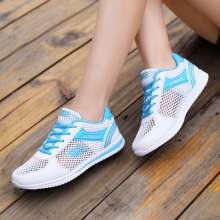 2019 summer new students Agan shoes sports breathable women's shoes mesh casual platform shoes running shoes tide shoes (shoes 30)