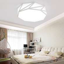 LED ceiling lamp simple modern living room lamp personality creative geometry study room lamp restaurant room warm bedroom lamp