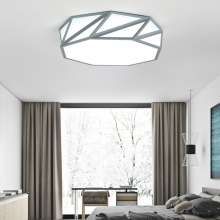 LED ceiling lamp simple modern living room lamp personality creative geometry study room lamp restaurant room warm bedroom lamp