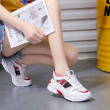 2019 summer breathable increase in versatile flat-bottomed platform casual shoes (shoes 41)