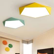 Macaron color Nordic ceiling lamp personality creative lighting living room bedroom dining room study LED ceiling lamp