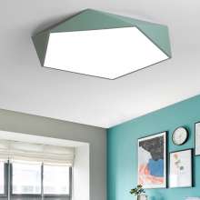 Macaron color Nordic ceiling lamp personality creative lighting living room bedroom dining room study LED ceiling lamp