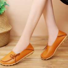 Large size [36-44] one shoe two wear 2019 new Korean casual shoes fashion small shoes wild work shoes mother shoes (shoes 51)