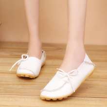 Large size [36-44] one shoe two wear 2019 new Korean casual shoes fashion small shoes wild work shoes mother shoes (shoes 51)