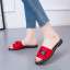 2019 summer new Korean fashion slippers women's shoes wear wild low-heeled suede flat-bottom type sandals