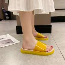 Candy color 2019 new insals sandals wear fashion small fresh soft bottom comfortable slippers women's shoes (shoes 67)