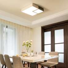 LED ceiling lamp bedroom lamp modern minimalist square living room lamp study restaurant aisle lighting ceiling lamp