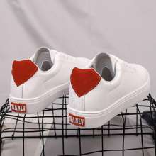 Small white shoes female 2019 summer new Korean version of the round head shallow mouth flat shoes women's casual shoes (shoes 71)