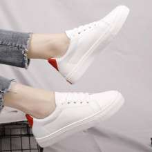 Small white shoes female 2019 summer new Korean version of the round head shallow mouth flat shoes women's casual shoes (shoes 71)