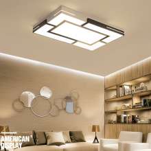 Living room lighting Simple and warm master bedroom lamp study modern creative atmosphere led ceiling lamp