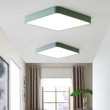 Ceiling light simple modern bedroom lamp square led Nordic creative living room balcony aisle porch lamps